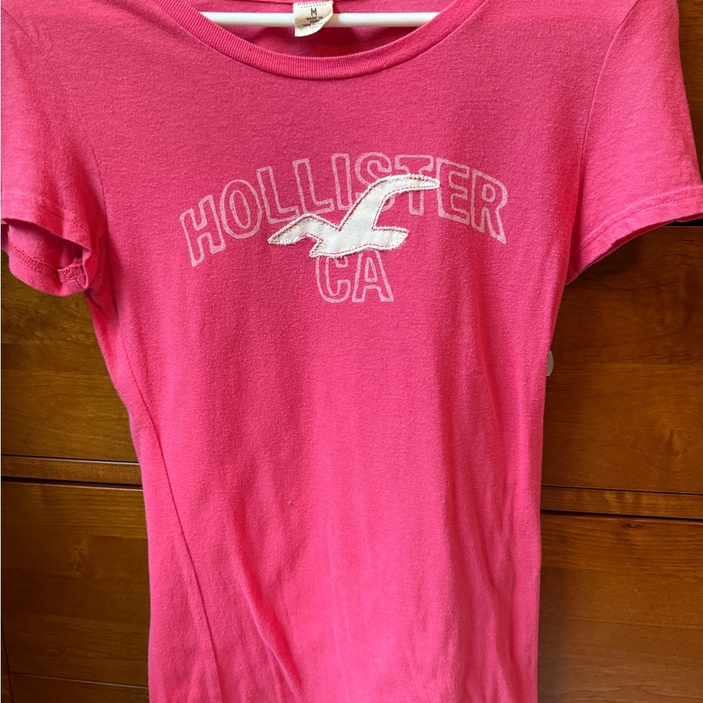 Hollister Pink Short Sleeve Tee